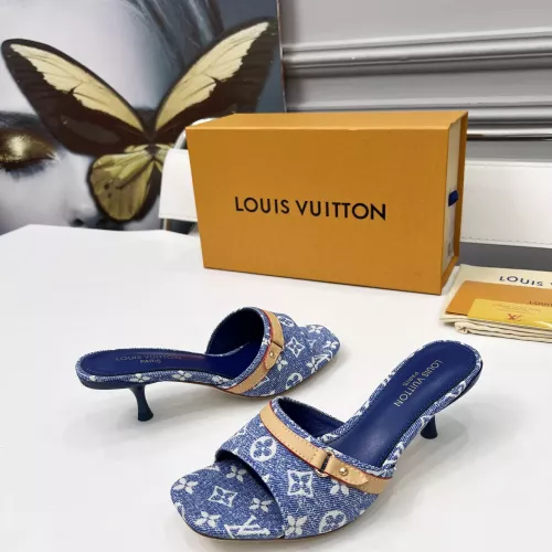 Louis Vuitton Slippers For Women #1341707 $85.00 USD, Wholesale Replica Louis Vuitton Slippers