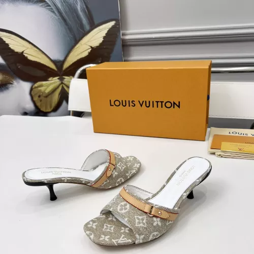 Louis Vuitton Slippers For Women #1341709 $85.00 USD, Wholesale Replica Louis Vuitton Slippers