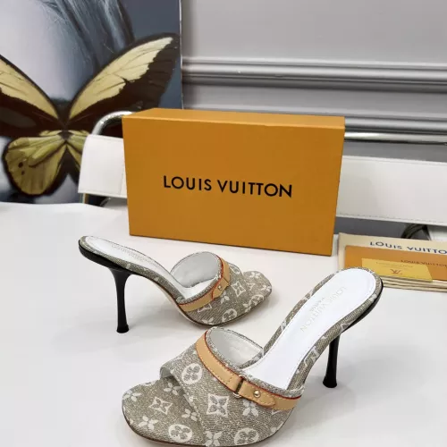 Louis Vuitton Slippers For Women #1341717 $85.00 USD, Wholesale Replica Louis Vuitton Slippers