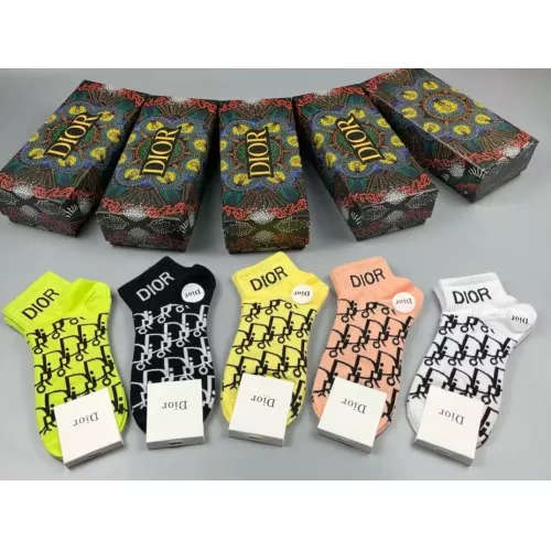 Christian Dior Socks For Women #1341807 $25.00 USD, Wholesale Replica Christian Dior Socks