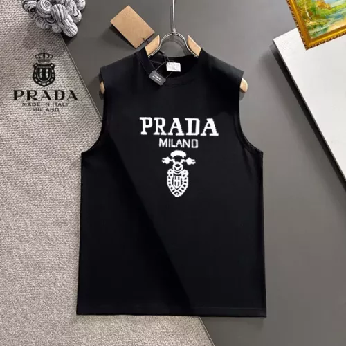 Prada T-Shirts Sleeveless For Unisex #1341966 $25.00 USD, Wholesale Replica Prada T-Shirts