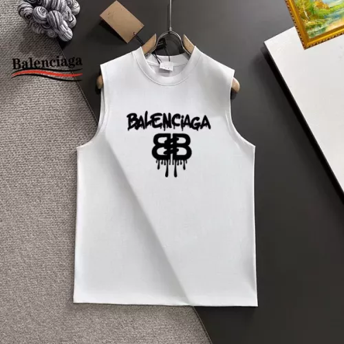 Balenciaga T-Shirts Sleeveless For Unisex #1341967 $25.00 USD, Wholesale Replica Balenciaga T-Shirts
