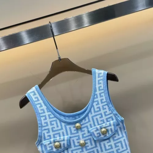 Replica Balmain T-Shirts Sleeveless For Women #1341992 $60.00 USD for Wholesale