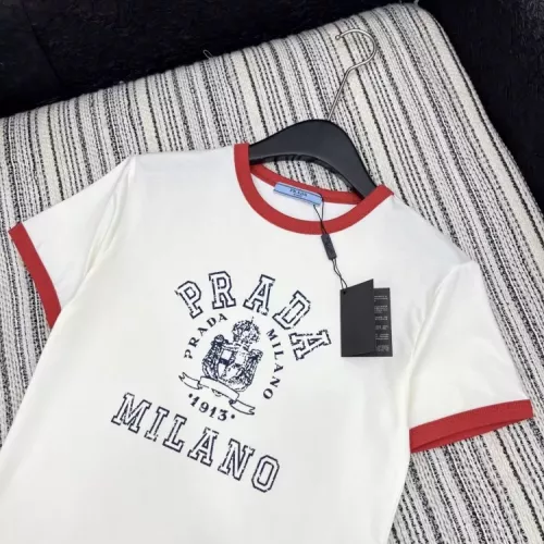 Replica Prada T-Shirts Short Sleeved For Women #1341998 $60.00 USD for Wholesale