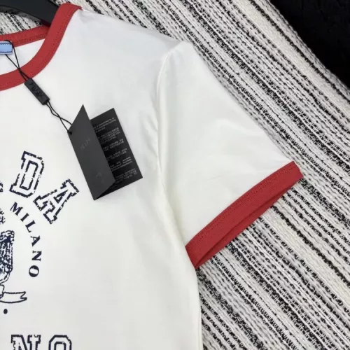 Replica Prada T-Shirts Short Sleeved For Women #1341998 $60.00 USD for Wholesale