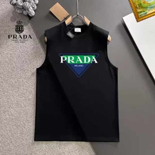 Prada T-Shirts Sleeveless For Unisex #1342008 $25.00 USD, Wholesale Replica Prada T-Shirts