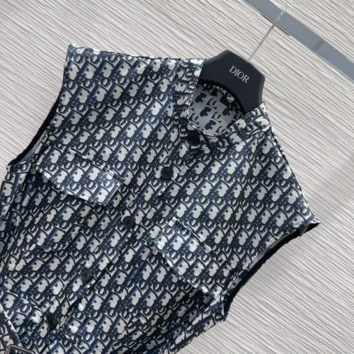 Replica Christian Dior Dresses Sleeveless For Women #1342019 $98.00 USD for Wholesale