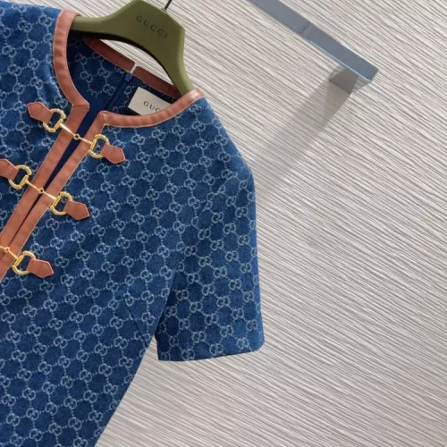 Replica Gucci Dresses Short Sleeved For Women #1342025 $98.00 USD for Wholesale