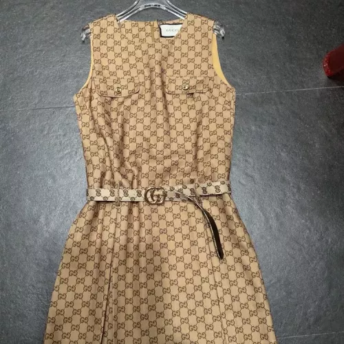 Gucci Dresses Sleeveless For Women #1342027 $98.00 USD, Wholesale Replica Gucci Dresses