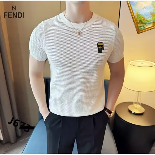 Fendi T-Shirts Short Sleeved For Men #1342043 $42.00 USD, Wholesale Replica Fendi T-Shirts