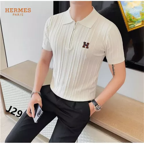 Hermes T-Shirts Short Sleeved For Men #1342068 $42.00 USD, Wholesale Replica Hermes T-Shirts