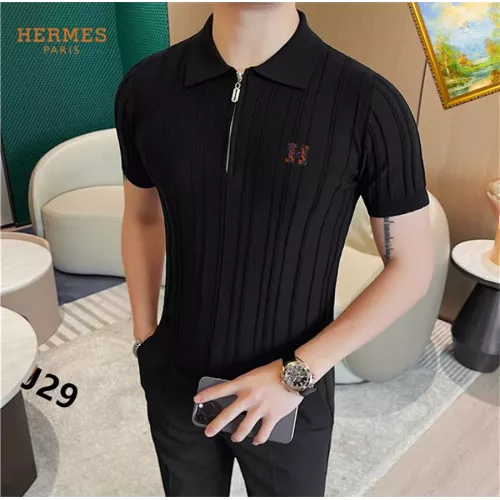 Hermes T-Shirts Short Sleeved For Men #1342071 $42.00 USD, Wholesale Replica Hermes T-Shirts