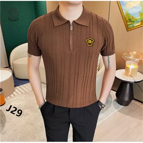 Versace T-Shirts Short Sleeved For Men #1342073 $42.00 USD, Wholesale Replica Versace T-Shirts