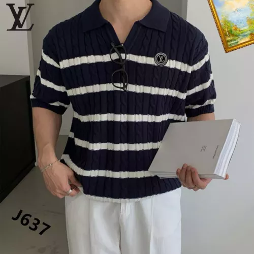 Louis Vuitton LV T-Shirts Short Sleeved For Men #1342081 $42.00 USD, Wholesale Replica Louis Vuitton LV T-Shirts