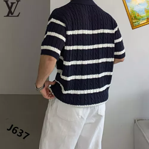 Replica Louis Vuitton LV T-Shirts Short Sleeved For Men #1342081 $42.00 USD for Wholesale