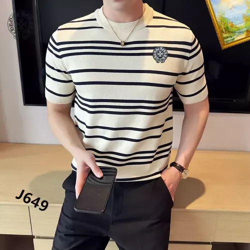 Chrome Hearts T-Shirts Short Sleeved For Men #1342086 $42.00 USD, Wholesale Replica Chrome Hearts T-Shirts