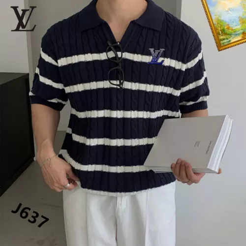 Louis Vuitton LV T-Shirts Short Sleeved For Men #1342089 $42.00 USD, Wholesale Replica Louis Vuitton LV T-Shirts