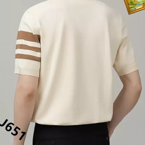Replica Moncler T-Shirts Short Sleeved For Men #1342100 $42.00 USD for Wholesale