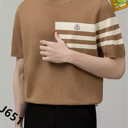 Moncler T-Shirts Short Sleeved For Men #1342101 $42.00 USD, Wholesale Replica Moncler T-Shirts