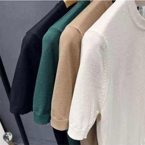 Replica Moncler T-Shirts Short Sleeved For Men #1342102 $42.00 USD for Wholesale