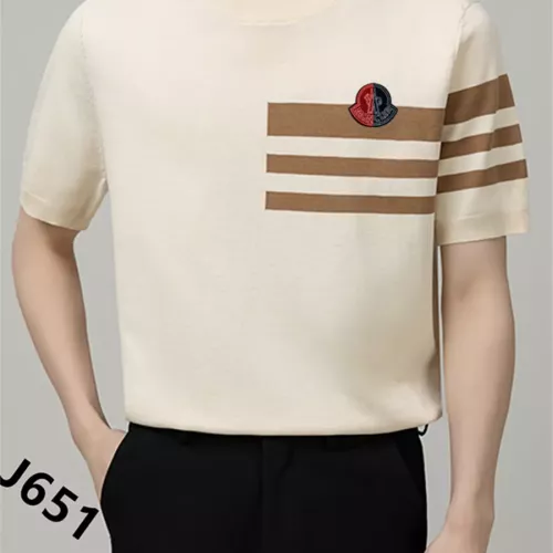Moncler T-Shirts Short Sleeved For Men #1342104 $42.00 USD, Wholesale Replica Moncler T-Shirts