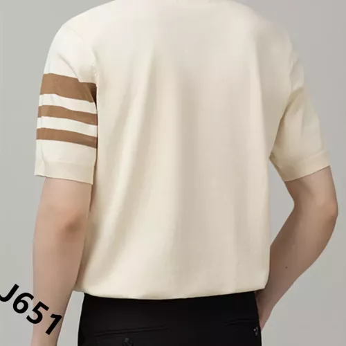 Replica Moncler T-Shirts Short Sleeved For Men #1342104 $42.00 USD for Wholesale