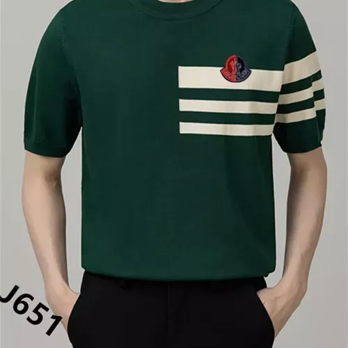 Moncler T-Shirts Short Sleeved For Men #1342106 $42.00 USD, Wholesale Replica Moncler T-Shirts