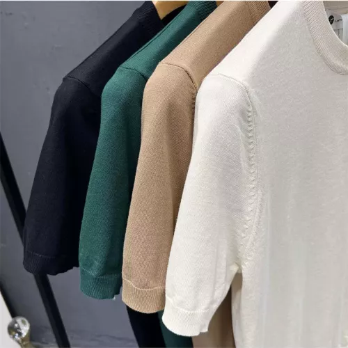 Replica Moncler T-Shirts Short Sleeved For Men #1342107 $42.00 USD for Wholesale