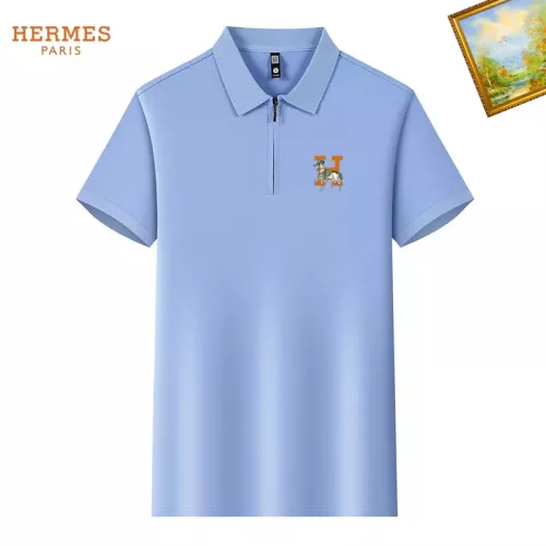 Hermes T-Shirts Short Sleeved For Men #1342132 $34.00 USD, Wholesale Replica Hermes T-Shirts