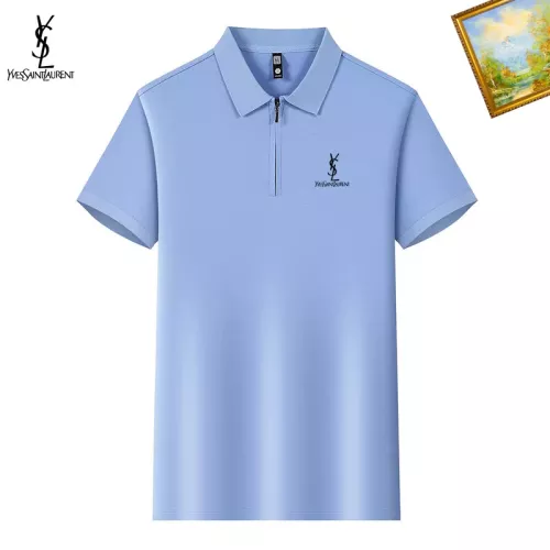 Yves Saint Laurent YSL T-shirts Short Sleeved For Men #1342171 $34.00 USD, Wholesale Replica Yves Saint Laurent YSL T-shirts