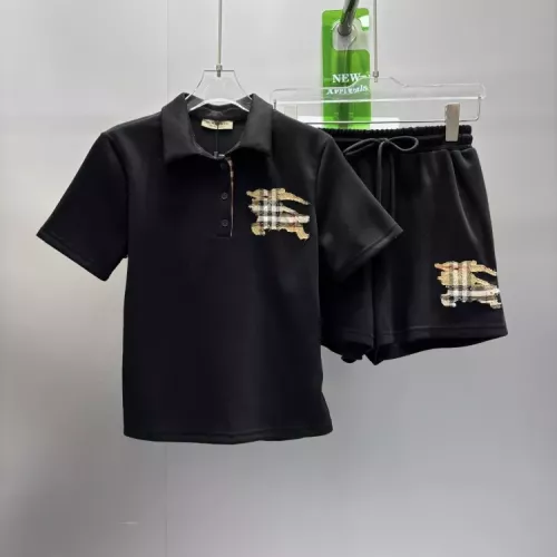 Burberry Tracksuits Short Sleeved For Women #1342198 $100.00 USD, Wholesale Replica Burberry Tracksuits