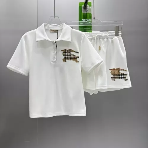 Burberry Tracksuits Short Sleeved For Women #1342199 $100.00 USD, Wholesale Replica Burberry Tracksuits