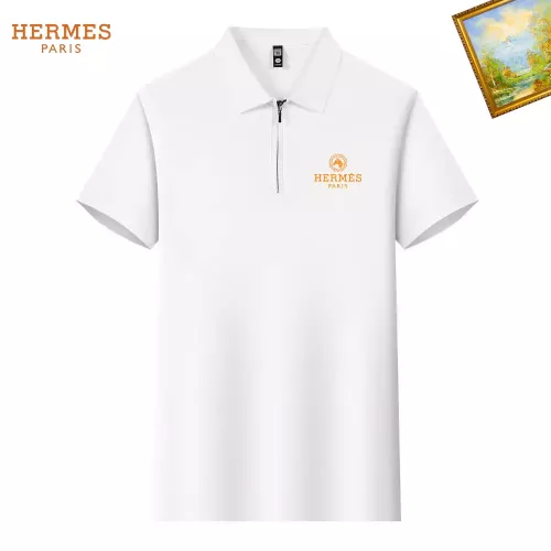 Hermes T-Shirts Short Sleeved For Men #1342222 $34.00 USD, Wholesale Replica Hermes T-Shirts