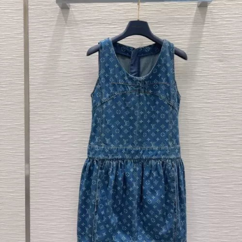 Louis Vuitton LV Dresses Sleeveless For Women #1342279 $125.00 USD, Wholesale Replica Louis Vuitton LV Dresses