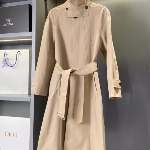 Burberry Trench Coat Long Sleeved For Women #1342295 $195.00 USD, Wholesale Replica Burberry Trench Coat