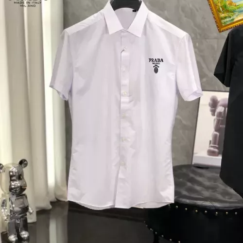 Prada Shirts Short Sleeved For Unisex #1342309 $38.00 USD, Wholesale Replica Prada Shirts