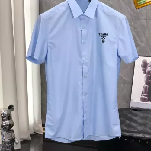 Prada Shirts Short Sleeved For Unisex #1342310 $38.00 USD, Wholesale Replica Prada Shirts
