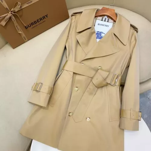 Burberry Trench Coat Long Sleeved For Women #1342314 $200.00 USD, Wholesale Replica Burberry Trench Coat