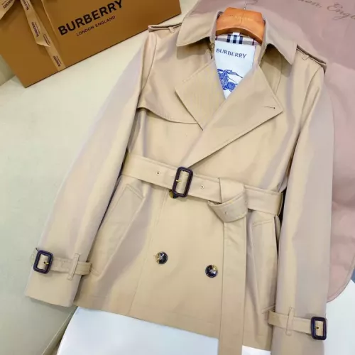 Burberry Trench Coat Long Sleeved For Women #1342316 $172.00 USD, Wholesale Replica Burberry Trench Coat