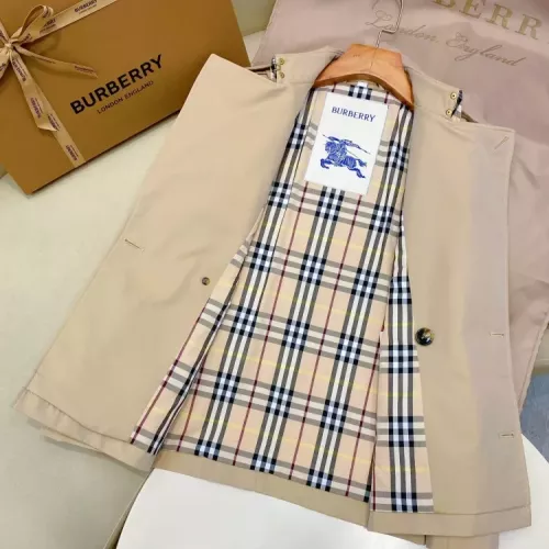 Replica Burberry Trench Coat Long Sleeved For Women #1342316 $172.00 USD for Wholesale