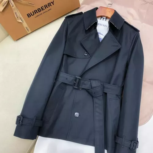 Burberry Trench Coat Long Sleeved For Women #1342317 $172.00 USD, Wholesale Replica Burberry Trench Coat
