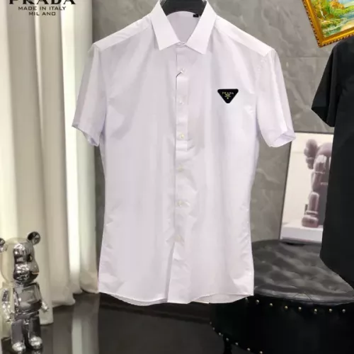 Prada Shirts Short Sleeved For Unisex #1342356 $38.00 USD, Wholesale Replica Prada Shirts
