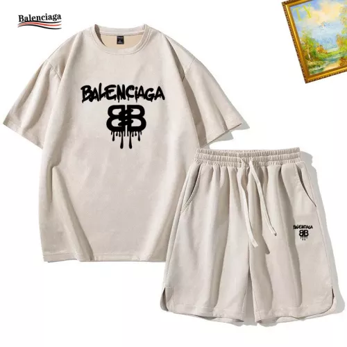 Balenciaga Fashion Tracksuits Short Sleeved For Men #1342388 $48.00 USD, Wholesale Replica Balenciaga Fashion Tracksuits