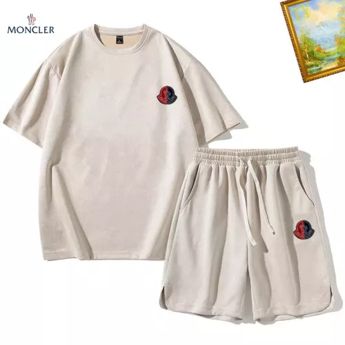 Moncler Tracksuits Short Sleeved For Men #1342411 $48.00 USD, Wholesale Replica Moncler Tracksuits
