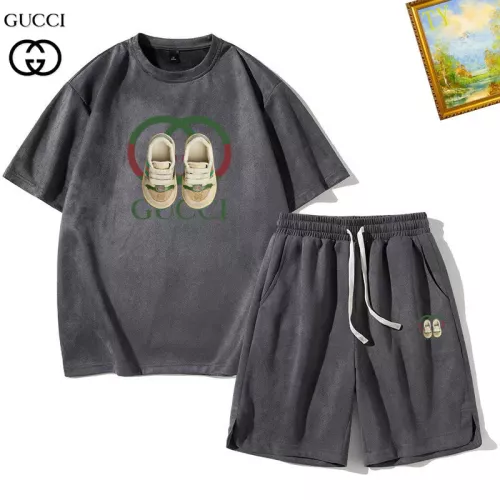 Gucci Tracksuits Short Sleeved For Men #1342421 $48.00 USD, Wholesale Replica Gucci Tracksuits