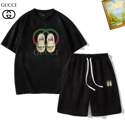 Gucci Tracksuits Short Sleeved For Men #1342422 $48.00 USD, Wholesale Replica Gucci Tracksuits