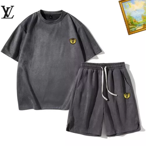 Louis Vuitton LV Tracksuits Short Sleeved For Men #1342432 $48.00 USD, Wholesale Replica Louis Vuitton LV Tracksuits