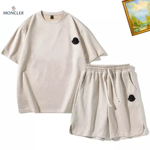 Moncler Tracksuits Short Sleeved For Men #1342451 $48.00 USD, Wholesale Replica Moncler Tracksuits