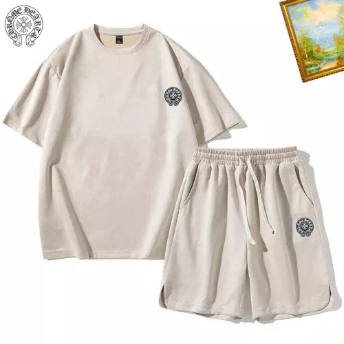 Chrome Hearts Tracksuits Short Sleeved For Men #1342454 $48.00 USD, Wholesale Replica Chrome Hearts Tracksuits