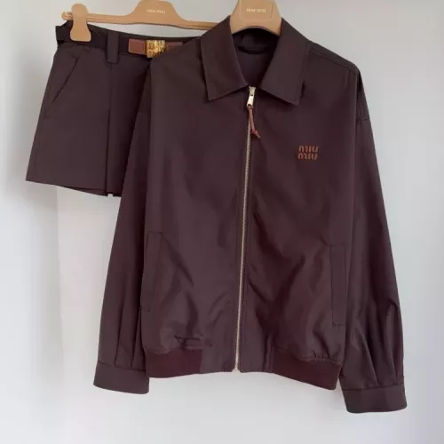 MIU MIU Tracksuits Long Sleeved For Women #1342468 $241.32 USD, Wholesale Replica MIU MIU Tracksuits